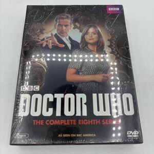 Doctor Who Complete Eighth Season‎ DVD Set Peter Capaldi Jenna Coleman BBC